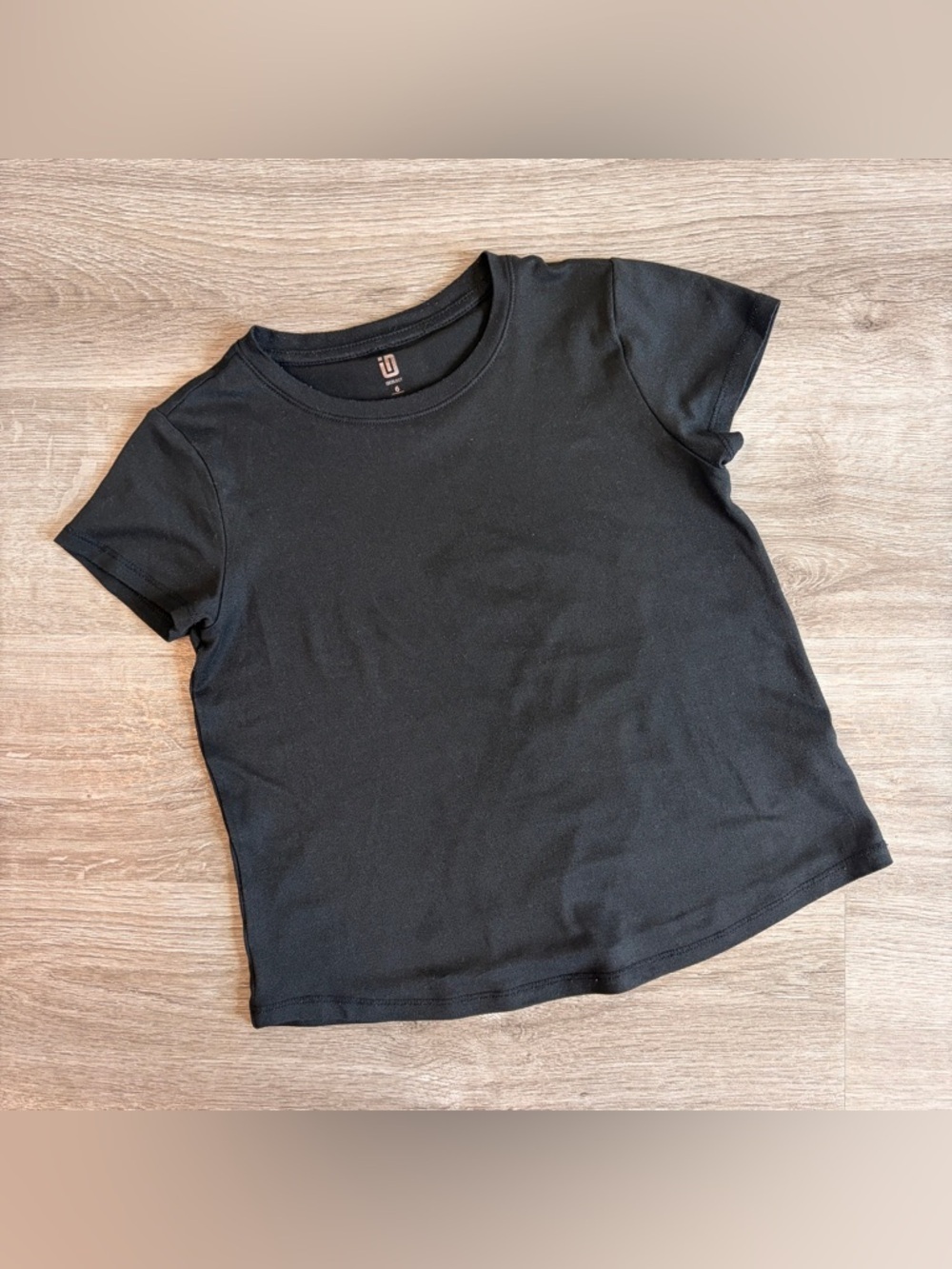 Ideology girls black shirt